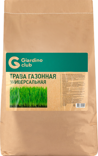 Трава газонная GIARDINO CLUB Универсальная, 5кг, вид