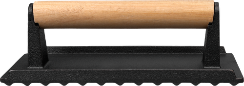 Пресс для гриля PLATINUM CHOICE 20х10см с деревянной ручкой, чугун, Арт. EK23-2560317, фото