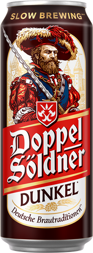 Пиво темное DOPPELSOLDNER Dunkel фильтрованное пастеризованное, 0.45л, картинка