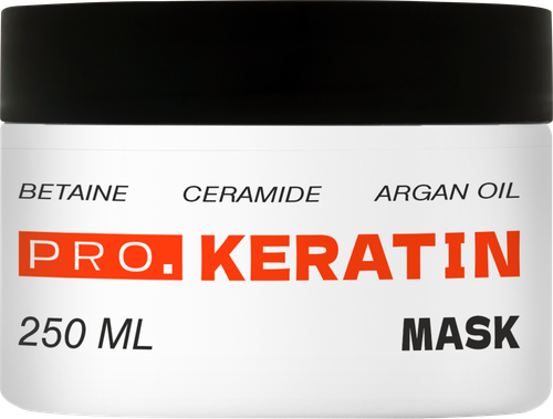 Маска для поврежденных волос PARLI COSMETICS ProKeratin восстанавливающая, 250мл, детальное фото