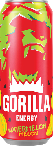 Напиток энергетический GORILLA со вкусом арбуза, дыни, 0.45л, изображение