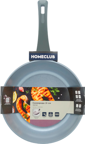 Сковорода HOMECLUB New season с керамическим покрытием, 28см, Арт. G30128, вид