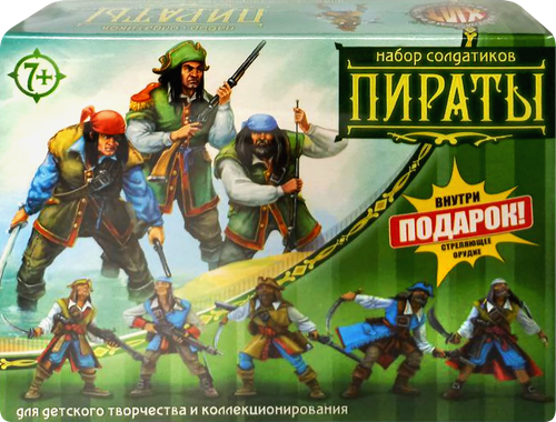 Набор игровой НЕСКУЧНЫЕ ИГРЫ 5 солдатиков + орудие, вид