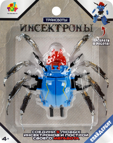 Игрушка 1TOY Трансботы Инсектроны, в ассортименте, Арт. Т26790, крупный план