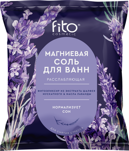 Соль для ванн ELIXIRICA Магниевая расслабляющая, 500г, детальное фото