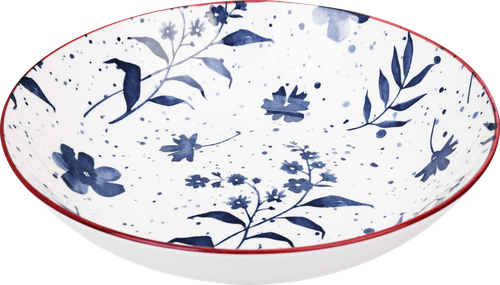 Тарелка HOMECLUB Umi 20см, глубокая, фарфор, Арт. HPG498, изображение