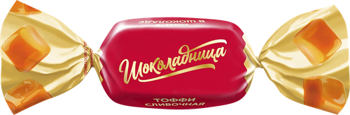 Конфеты ШОКОЛАДНИЦА из мягкой карамели, сливочные, фотография