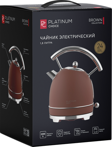 Чайник электрический PLATINUM CHOICE 2200Вт, STRIX, 1.8л, Арт. BST-RK01, детальное фото