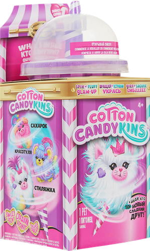 Игрушка мягкая COTTON CANDYKINS из текстиля, с элементами из пластмассы, Арт. 27300, фото