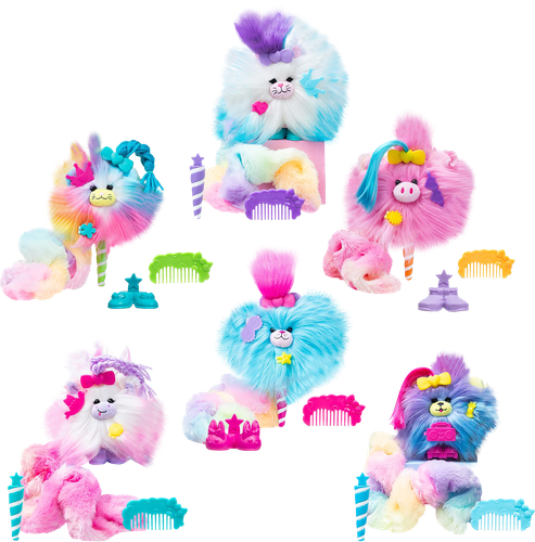 Игрушка мягкая COTTON CANDYKINS из текстиля, с элементами из пластмассы, Арт. 27300, вид