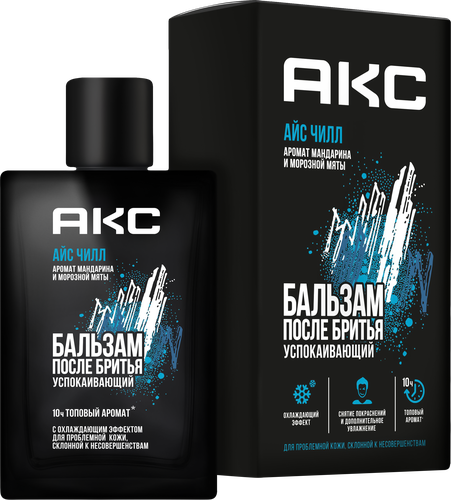 Бальзам после бритья AKC Айс чилл, 100мл, фотография