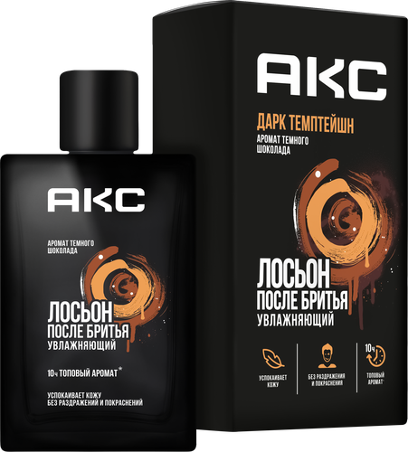 Лосьон после бритья AKC Дарк темптейшн, 100мл, фото