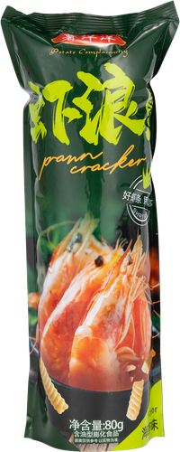 Крекер YAM CHIPS со вкусом креветки, 80г, фотография