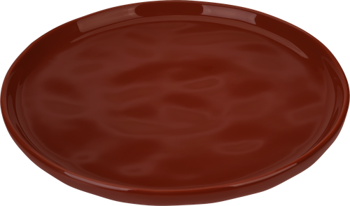 Тарелка десертная HOMECLUB Brown 20,5см, Арт. CS409, крупный план