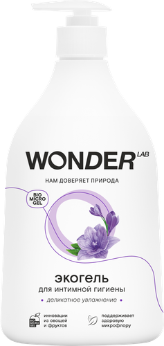 Гель для интимной гигиены WONDER LAB увлажняющий с бетаином, 540мл, фото