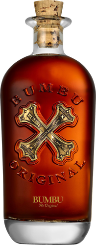 Напиток спиртной BUMBU Ориджинал крепкий на основе рома 40%, 0.7л