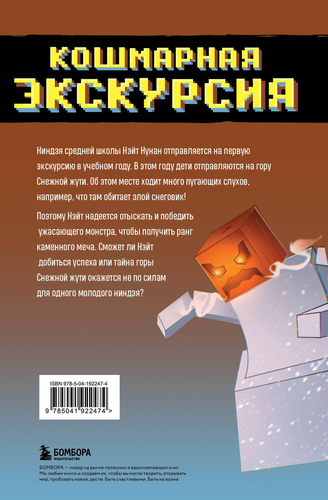 Книга ЭКСМО Приключения ниндзя из Майнкрафта, вид