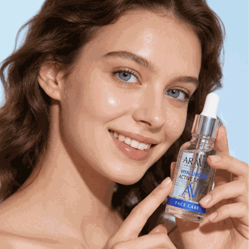 Сыворотка для лица ARAVIA LABORATORIES Hyaluronic active serum Увлажняющая с гиалуроновой кислотой, 30мл, фотография