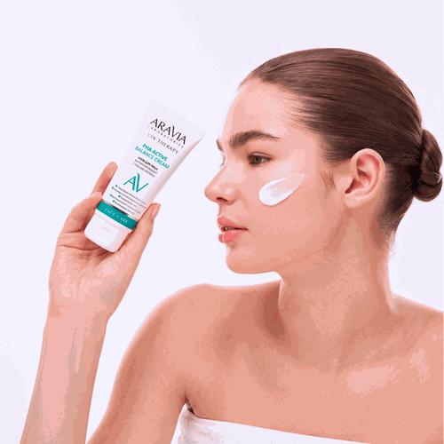 Крем для лица ARAVIA LABORATORIES балансирующий с РНА-кислотами PHA-Active balance cream, 50мл, крупный план