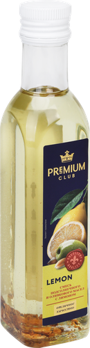 Масло-смесь PREMIUM CLUB оливковое и подсолнечное с лимоном, 250мл, детальное фото