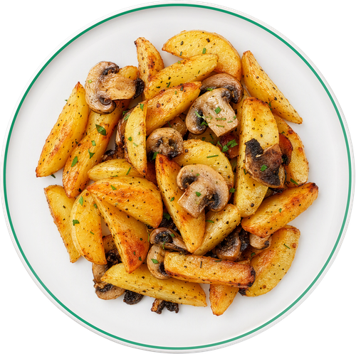 Картофель жареный с грибами ЛЕНТА FRESH, весовой, картинка