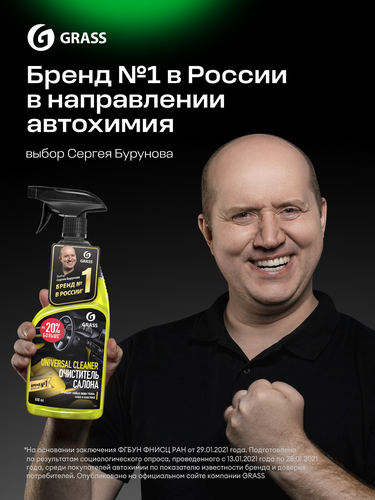 Автомобильный набор для стекол и зеркал by Grass, фото