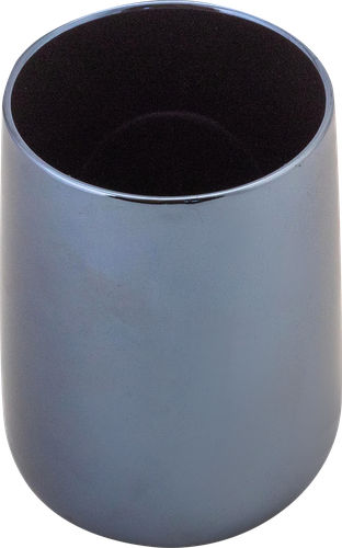 Стакан SWENSA Glam, синий, керамика, Арт. SWC-2503-BL-02, детальное фото