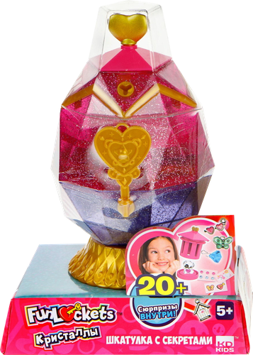 Игрушка FUNLOCKETS Шкатулка-кристалл Яйцо с секретами, Арт. Т22688, изображение