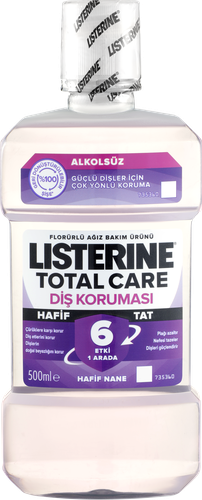 Ополаскиватель для полости рта LISTERINE Total Care Защита зубов без спирта, 500мл, картинка