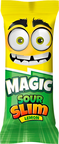 Жевательные пластинки TUTI MAGIC Sour с фруктовыми вкусами, кислый микс, весовые, крупный план