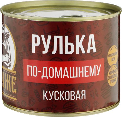 Рулька ДРУЖЕ По-домашнему, кусковая, 540г, вид