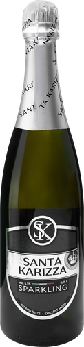 Сидр SANTA KARIZZA Sparkling яблочный полусухой газированный, 0.75л, изображение