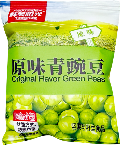 Горошек зеленый в хрустящей корочке NINGBO со вкусом курицы, 75г, фотография
