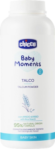 Присыпка детская CHICCO для новорожденных, 150г, крупный план