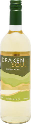 Вино DRAKEN SOUL Chenin Blanc ординарное сортовое белое сухое, 0.75л, вид