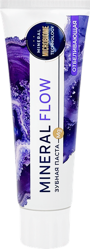 Зубная паста PSLAB Mineral flow Отбеливающая, 100г, фото
