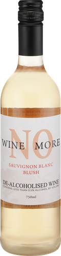 Вино безалкогольное WINE NO MORE Sauvignon Blanc Blush розовое полусладкое, 0.75л, картинка