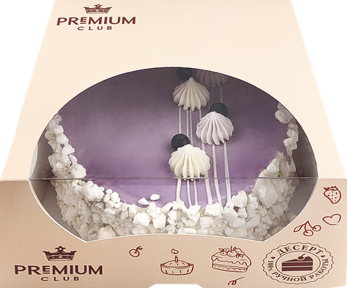 Торт PREMIUM CLUB Горная лаванда, 1,3кг, вид