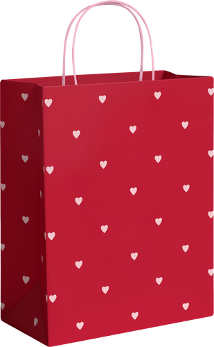 Пакет подарочный CITY HOME TRADE Red Passion 16x18x6см, 1шт, изображение