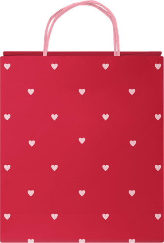 Пакет подарочный CITY HOME TRADE Red Passion 16x18x6см, 1шт, изображение