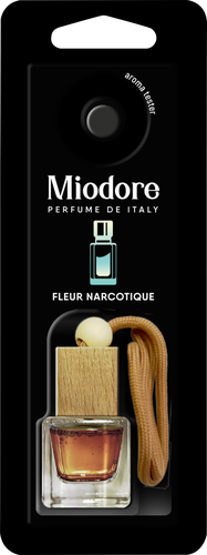 Ароматизатор автомобильный MIODORE Perfume Mix, флакон подвесной, Арт. MDB-19/21/24/25/27, 6мл, изображение