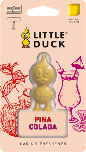 Ароматизатор автомобильный MIODORE Little Duck, 3D-Polymer, в ассортименте, Арт. LD-9/10/12/13, фото