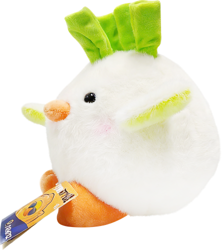 Игрушка мягкая ЛЕНТА Утка-порей, 25см, Арт. 202405930, изображение