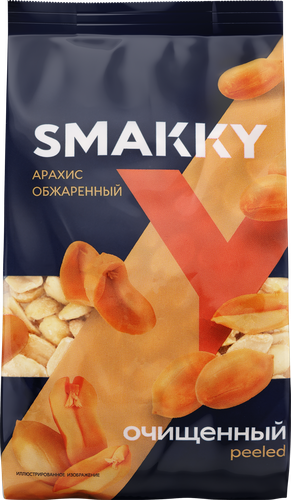 Арахис SMAKKY жареный, 200г, фото