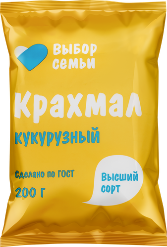 Крахмал кукурузный ВЫБОР СЕМЬИ, 200г, картинка
