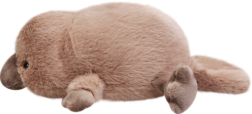 Игрушка мягкая BIGGA Животные лежачие Утконос 22см, Арт. T2423822, фотография