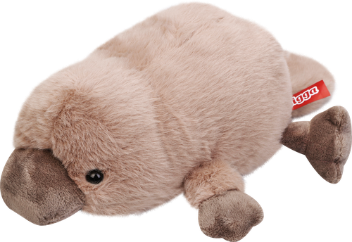 Игрушка мягкая BIGGA Животные лежачие Утконос 22см, Арт. T2423822, крупный план