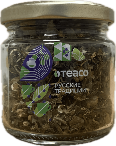 Набор чайный TEACO Премиальная ресторанная коллекция, 6 вкусов, в стеклянных банках, 190г, крупный план