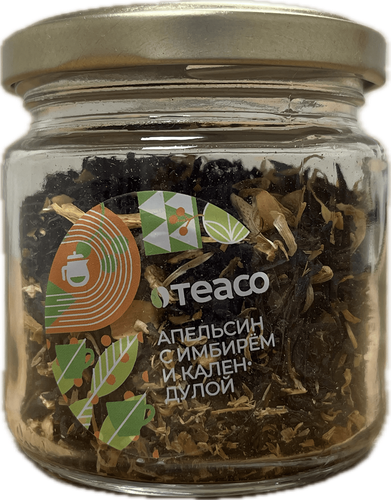 Набор чайный TEACO Премиальная ресторанная коллекция, 6 вкусов, в стеклянных банках, 190г, фотография