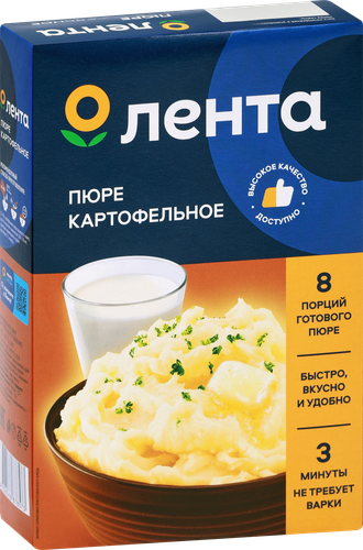 Пюре картофельное ЛЕНТА, 300г, картинка